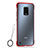 Transparent Crystal Hard Case Back Cover H02 for Xiaomi Redmi 10X Pro 5G Red