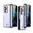 Transparent Crystal Hard Case Back Cover H03 for Oppo Find N 5G