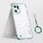 Transparent Crystal Hard Case Back Cover H03 for Oppo Find X5 Pro 5G Green