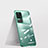 Transparent Crystal Hard Case Back Cover H03 for Xiaomi Poco F4 5G Green