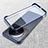 Transparent Crystal Hard Case Back Cover H04 for Xiaomi Mi 12S Ultra 5G Blue