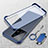 Transparent Crystal Hard Case Back Cover H05 for Xiaomi Mi Mix 4 5G Blue