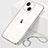 Transparent Crystal Hard Case Back Cover H09 for Apple iPhone 13