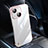 Transparent Crystal Hard Case Back Cover QC1 for Apple iPhone 13 Rose Gold