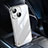 Transparent Crystal Hard Case Back Cover QC1 for Apple iPhone 14 Clear