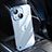 Transparent Crystal Hard Case Back Cover QC1 for Apple iPhone 15