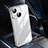 Transparent Crystal Hard Case Back Cover QC1 for Apple iPhone 15 Plus