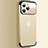 Transparent Crystal Hard Case Back Cover QC4 for Apple iPhone 14 Pro Gold