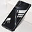 Transparent Crystal Hard Case Back Cover S02 for Huawei Nova 5 Black