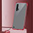 Transparent Crystal Hard Case Back Cover S02 for Huawei Nova 6 Red