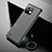 Transparent Crystal Hard Case Back Cover S03 for Xiaomi Mi 11 Lite 4G Black