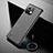 Transparent Crystal Hard Case Back Cover S03 for Xiaomi Mi 11 Lite 5G NE Black