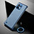 Transparent Crystal Hard Case Back Cover S03 for Xiaomi Mi 11 Lite 5G NE Blue