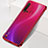 Transparent Crystal Hard Case Back Cover S04 for Huawei Nova 5i Red