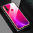 Transparent Crystal Hard Case Back Cover S05 for Huawei Nova 5i Red