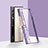 Transparent Crystal Hard Case Back Cover T02 for Huawei Honor V Purse 5G Purple