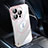 Transparent Crystal Hard Case Back Cover with Mag-Safe Magnetic QC1 for Apple iPhone 14 Pro Max