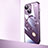 Transparent Crystal Hard Case Back Cover with Mag-Safe Magnetic QC2 for Apple iPhone 14