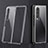 Transparent Crystal Hard Case Back Cover Z01 for Samsung Galaxy Z Fold3 5G