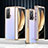 Transparent Crystal Hard Case Back Cover ZL1 for Huawei Honor Magic V 5G Gold