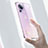 Transparent Crystal Hard Case Cover for Xiaomi Mi 13 Lite 5G Black