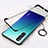 Transparent Crystal Hard Rigid Case Back Cover H01 for Oppo Reno3 Pro