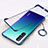 Transparent Crystal Hard Rigid Case Back Cover H01 for Oppo Reno3 Pro