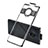 Transparent Crystal Hard Rigid Case Back Cover H01 for Vivo Nex 3 Black