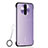 Transparent Crystal Hard Rigid Case Back Cover H02 for Xiaomi Redmi K30 5G Black