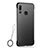 Transparent Crystal Hard Rigid Case Back Cover S01 for Huawei Honor 20 Lite Black