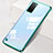 Transparent Crystal Hard Rigid Case Back Cover S01 for Samsung Galaxy S20 Plus