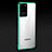 Transparent Crystal Hard Rigid Case Back Cover S01 for Samsung Galaxy S20 Ultra Green