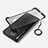 Transparent Crystal Hard Rigid Case Back Cover S03 for Huawei Mate 30 5G Black