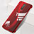 Transparent Crystal Hard Rigid Case Back Cover S04 for Oppo RX17 Pro Red