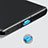 Type-C Anti Dust Cap USB-C Plug Cover Protector Plugy Universal H08 for Apple iPad Air 5 10.9 (2022) Blue