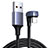 Type-C Charger USB-C Data Cable Charging Cord Android Universal 60W H03 for Apple iPhone 15 Plus Black