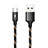 Type-C Charger USB Data Cable Charging Cord Android Universal 25cm S04 for Apple iPad Air 5 10.9 (2022)