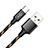 Type-C Charger USB Data Cable Charging Cord Android Universal 25cm S04 for Apple iPad Pro 12.9 (2021)