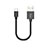 Type-C Charger USB Data Cable Charging Cord Android Universal 30cm S05 for Apple iPad Air 5 10.9 (2022)