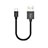 Type-C Charger USB Data Cable Charging Cord Android Universal 30cm S05 for Apple iPad Pro 12.9 (2021)
