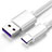 Type-C Charger USB Data Cable Charging Cord Android Universal T06 for Apple iPad Pro 11 (2022) White