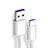 Type-C Charger USB Data Cable Charging Cord Android Universal T06 for Apple iPad Pro 11 (2022) White