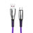 Type-C Charger USB Data Cable Charging Cord Android Universal T12 for Apple iPad Air 5 10.9 (2022) Purple