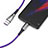 Type-C Charger USB Data Cable Charging Cord Android Universal T12 for Apple iPad Air 5 10.9 (2022) Purple