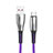 Type-C Charger USB Data Cable Charging Cord Android Universal T12 for Apple iPad Pro 11 (2022) Purple