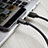 Type-C Charger USB Data Cable Charging Cord Android Universal T13 for Apple iPad Air 5 10.9 (2022) Black