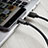 Type-C Charger USB Data Cable Charging Cord Android Universal T13 for Apple iPad Pro 11 (2021) Black