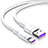 Type-C Charger USB Data Cable Charging Cord Android Universal T15 for Apple iPad Air 5 10.9 (2022) White