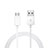 Type-C Charger USB Data Cable Charging Cord Android Universal T18 for Apple iPad Air 5 10.9 (2022) White