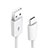 Type-C Charger USB Data Cable Charging Cord Android Universal T18 for Apple iPad Air 5 10.9 (2022) White